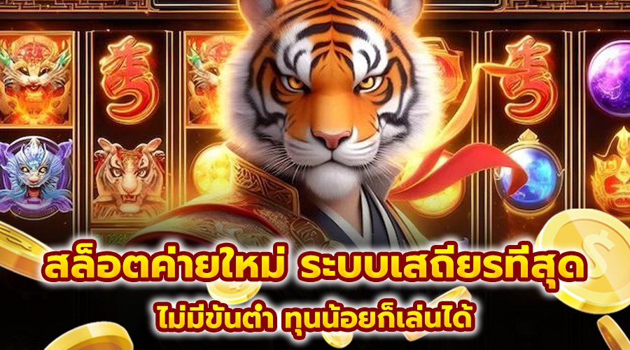 สล็อตค่ายใหม่ ระบบเสถียรที่สุด